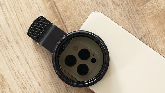 スマホカメラ用CPLフィルター_Insight_52mm 】THE emo スマホ用カメラ